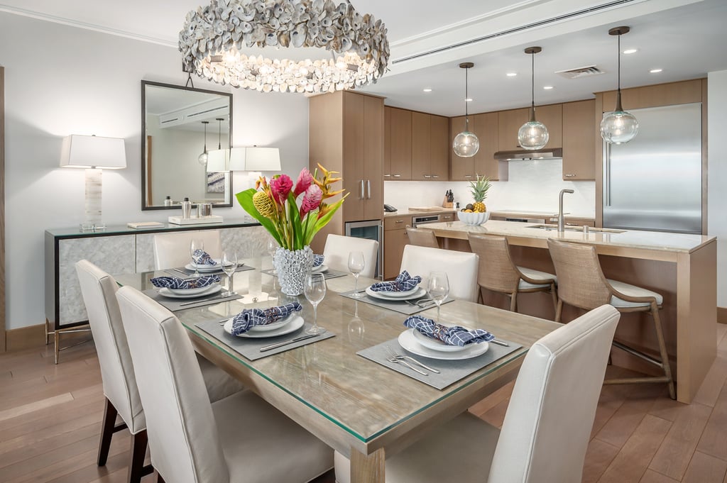 Chef's Kitchen and Dining - Maliula 2405 at Timbers Kauai, Hokuala