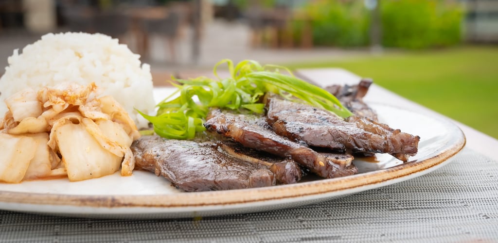 Hualani's Restaurant Timbers Kauai Kalbi Short Ribs