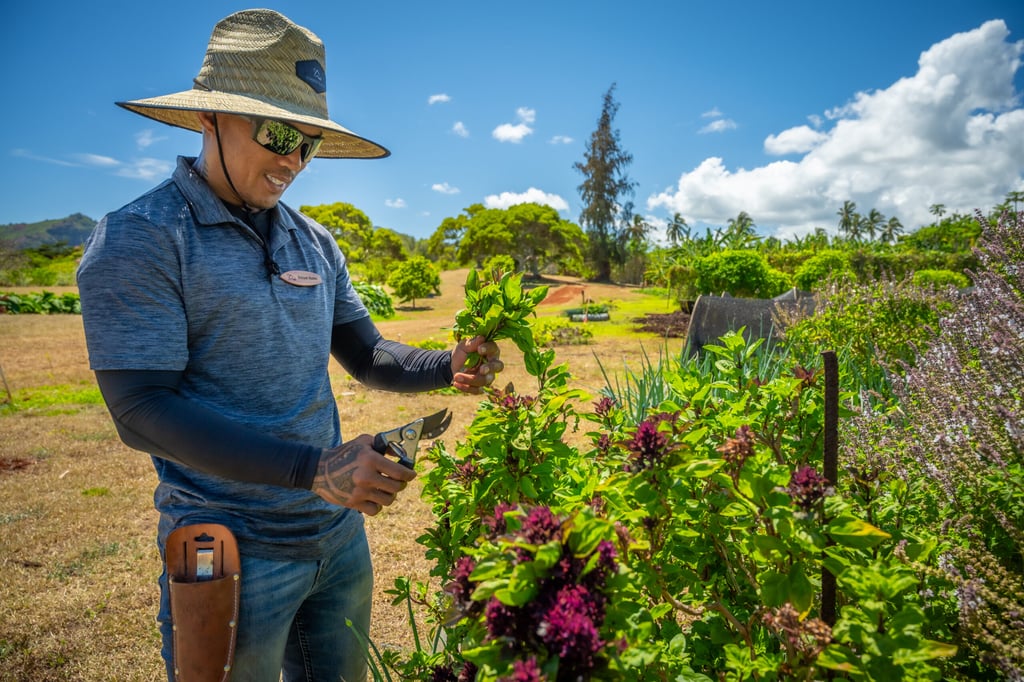 Ericson farm manager at Hokuala