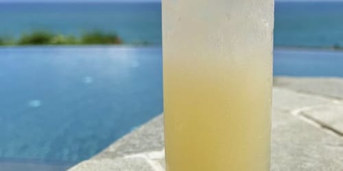 Mandarin Gin Fizz cocktail